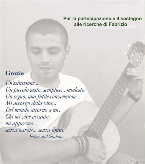 Antologia Di Racconti Dedicata A Fabrizio Catalano