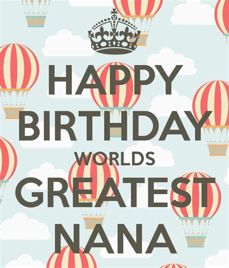 Happy Birthday Quotes For Nana Birthdaybuzz