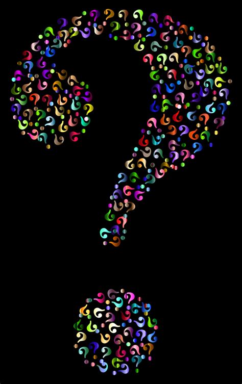 Colorful Question Marks Clip Art Image Clipsafari