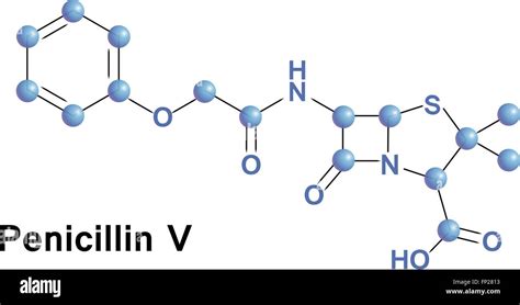 Phenoxymethylpenicillin Penicillin V Stock Vector Image And Art Alamy