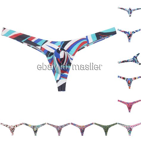 Men S Bikini Thong Tangas Contour Pouch Sports T Back Bulge Posing Underwear Ebay