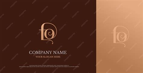 premium vector initial fo logo design vector