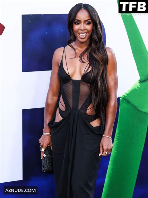 Kelly Rowland Sexy Seen Showcasing Her Hot Tits At The Nope Premiere In Los Angeles AZNude