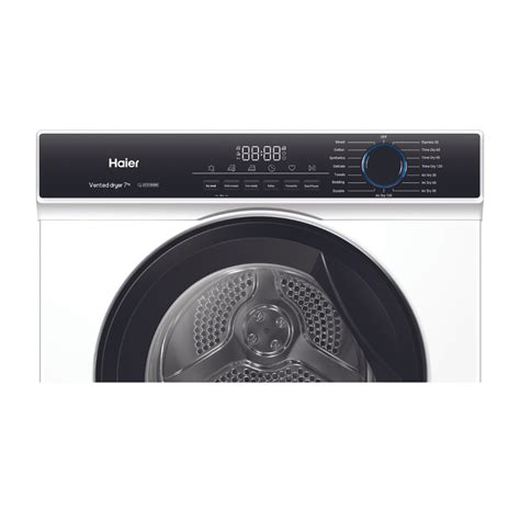 Haier 7kg Sensor Vented Dryer With 15 Dry Cycles Hdv70aww1 Bi Rite Home Appliances