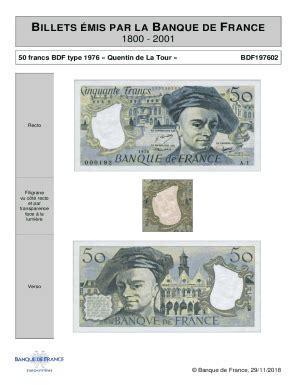 Remplissable En Ligne Francs Quentin De La Tour Bourse Du