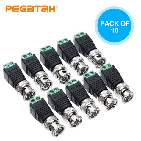 Bnc Connectors Diy Voor Cctv Surveillance Video Ca Grandado