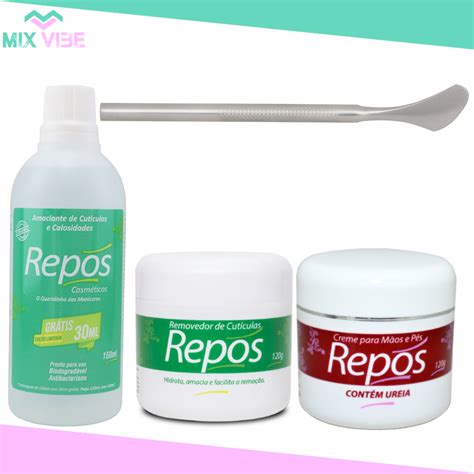 Kit Repos Amaciante De Cut Culas Ml Creme Removedor Ureia Gr