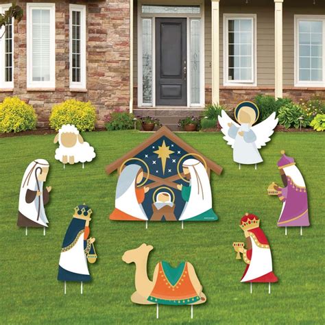 Life Size Nativity Set Etsy