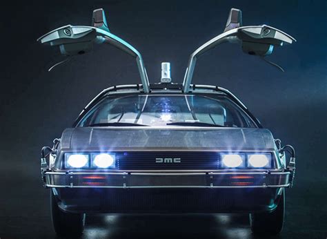 MCHOF23 Hot Toys DeLorean Time Machine Is A Big Blast From The Past Celebrating The Best In