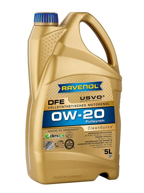 Motoröl Ravenol DFE 0W-20 direkt im Ravenol Shop kaufen