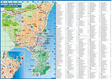 antibes tourist map ontheworldmapcom