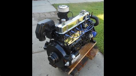 Mercruiser Gm Chevy Nova Inline 6 Boat Engine For Sale Youtube