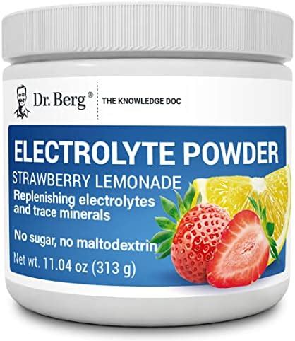 Dr Berg S Original Keto Electrolytes Powder 50 Servings Sugar Free