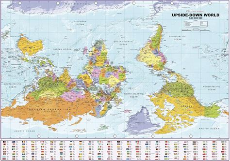 The Upside Down World Map Mapas Del Mundo Mapas Retro Images And