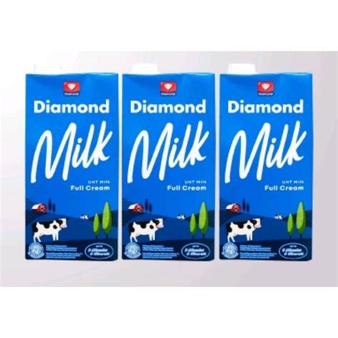 jual diamond uht full cream shopee indonesia