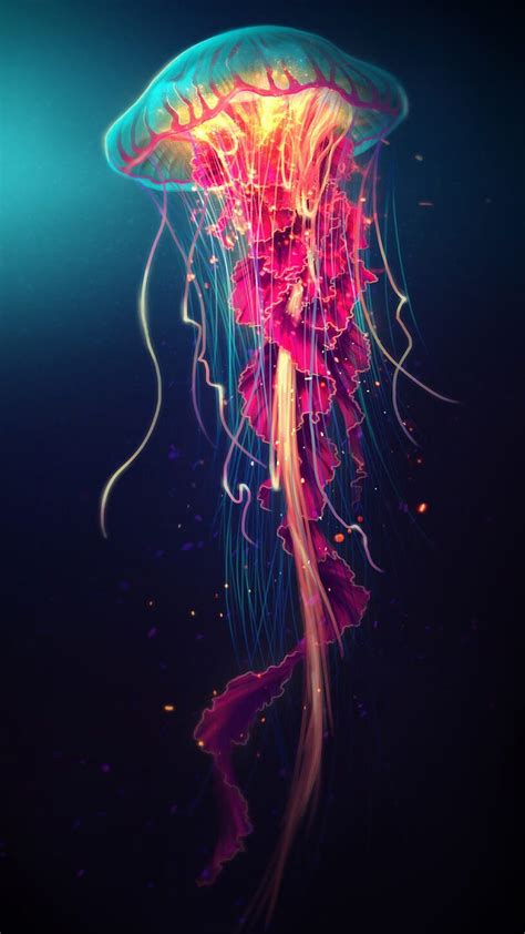 Jellyfish Fish Jelly Water Hd Phone Wallpaper Peakpx