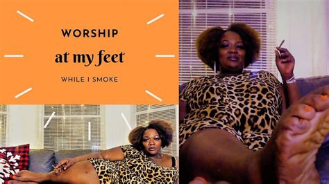 Worship At My Feet While I Smoke MeltzNyoMouf The BBW MILF Clips4sale