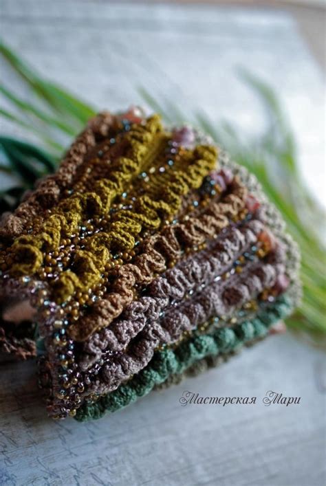 Новый браслет манжета 'Август в Провансе'