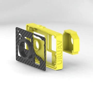 Uruav Gopro Smart Bec Board With Lightweight Shell Case Combo For Naked Gopro Hero Fpv Camera