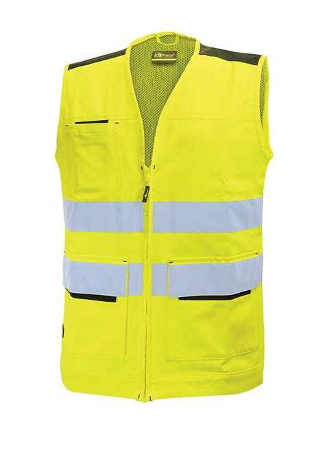 Gilet Haute Visibilit Jaune Fluo U Power Voussert