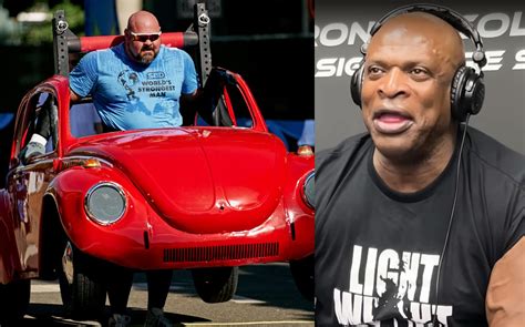 Ronnie Coleman Reacts To Brian Shaws Most Insane Strongman Lifts
