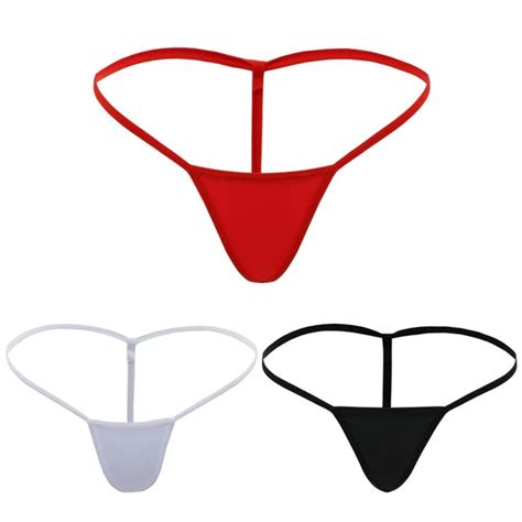 MICRO STRING FEMME Sexy Tanga T Back Slip Thong Lingerie Sous vêtements