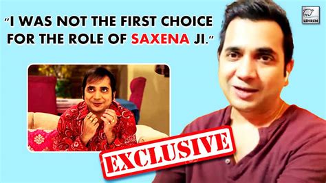 Saanand Verma Talks About Getting Fame With Bhabi Ji Ghar Par Hai