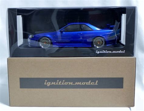 【未使用に近い】ig 0017 118 Nismo R34 Gt R Z Tune Bayside Blue イグニッションモデル ニスモ