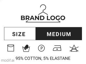 clothing label design template mediamodifier
