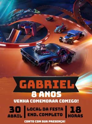 Hot Wheels Birthday Invitation An Amazing Online Editor For You To Edit Invitations Logos