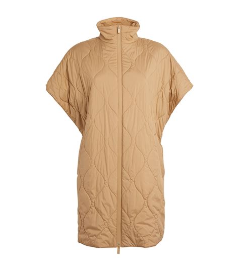 Max Mara Leisure Odino Puffer Poncho Harrods In