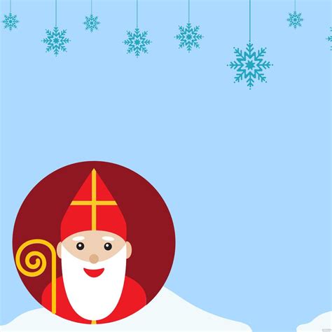 Happy Saint Nicholas Day Background In Psd Illustrator Pdf Svg