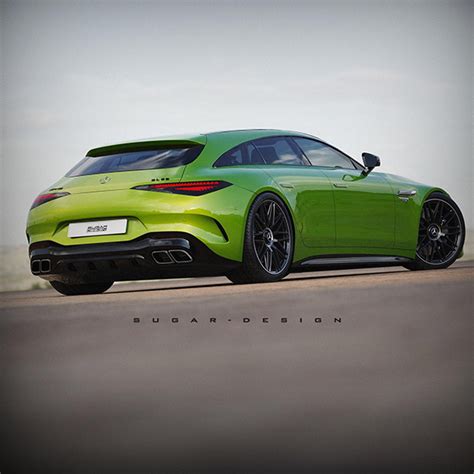 Mercedes-AMG SL 63 Shootingbrake Banana Green By Sugar Design ...