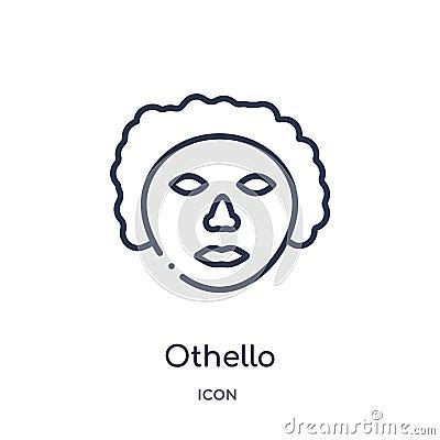 Linear Othello Icon From Education Outline Collection Thin Line