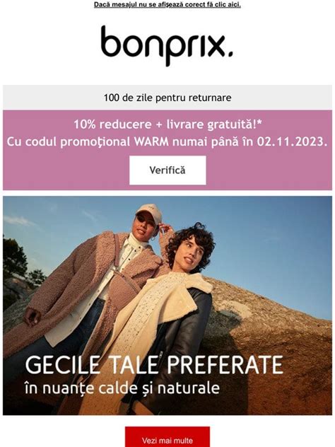 Bonprix UK Indispensabil pentru zilele reci de toamnă 10 reducere