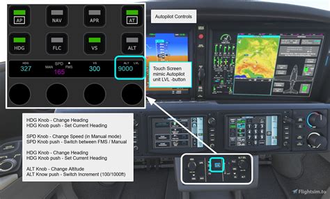 stream deck profile  control cirrus vision jet  msfs