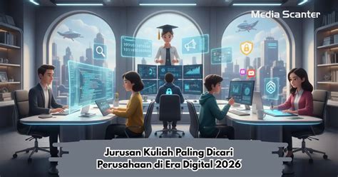jurusan kuliah  dicari perusahaan  era digital  media scanter