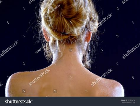 Naked Back Woman Nude Shoulders Girl Stock Photo Edit Now 575210716