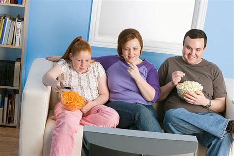 overweight father daughter stock  pictures royalty