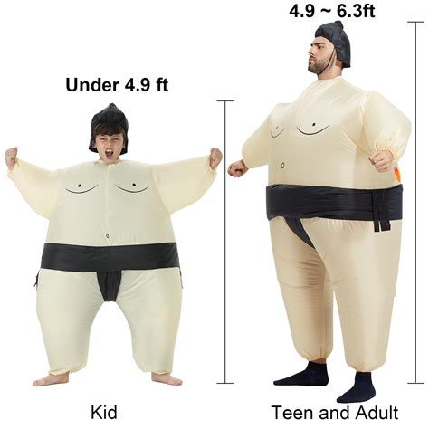 sumo inflatable costume 2