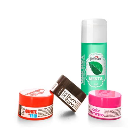 Kit Sedu O Cremes E Gel Hot Flowers