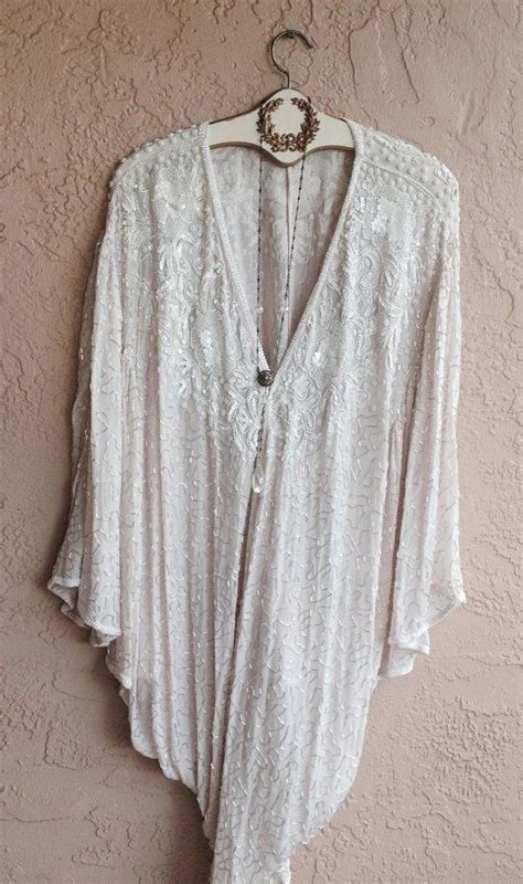 Great Gatsby Gorgeous Nude Blush Pink Silk Hand Boho Fashion Fashion Clothes