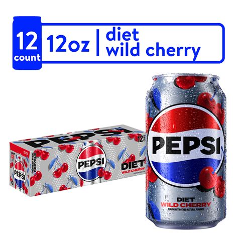 Buy 12 Pack Diet Pepsi Cola Wild Cherry Soda At Ubuy Nepal