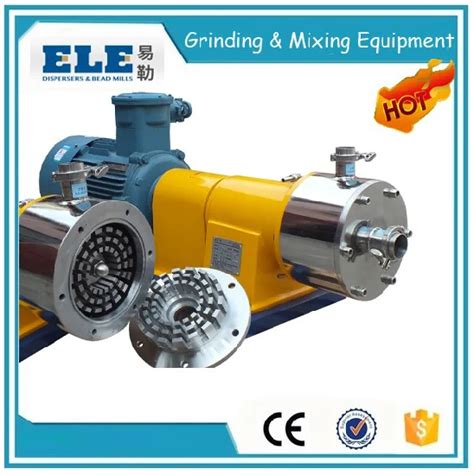 Sanitary Stainless Steel High Shear Emulsifying Pump Pump Homogenizer