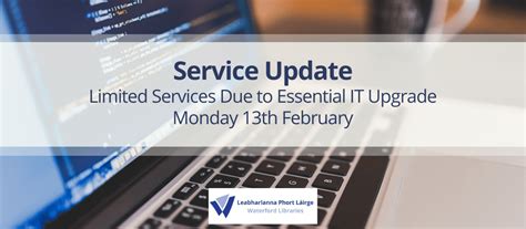service update essential upgrade   systems waterford city