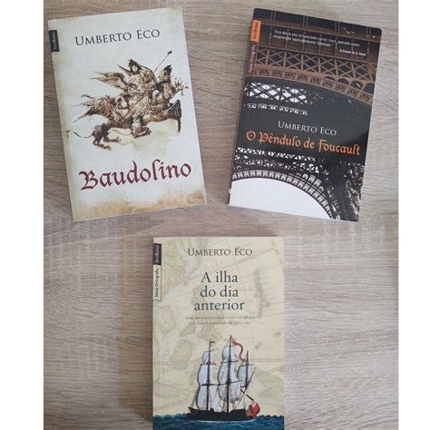 Livros De Humberto Eco - Box Especial Humberto Eco - 3 livros | Shopee Brasil