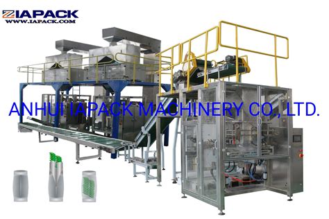 Automatic Vffs Bag Forming Filling Baling Machine For Kg Rice Pouch