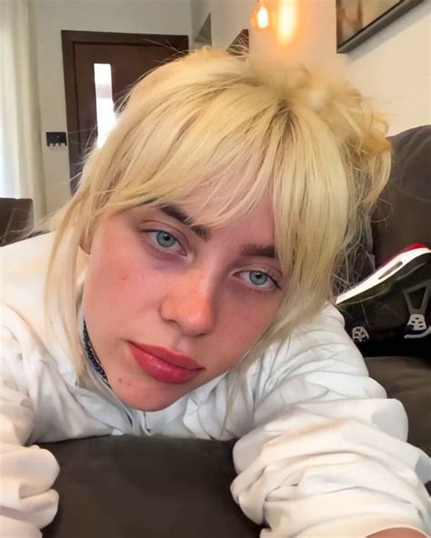 Billie Eilish Blonde Hair Billie Billie Eilish Blonde
