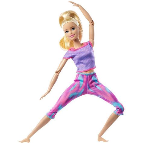Barbie Made To Move Doll With Flexible Joints Long Blonde