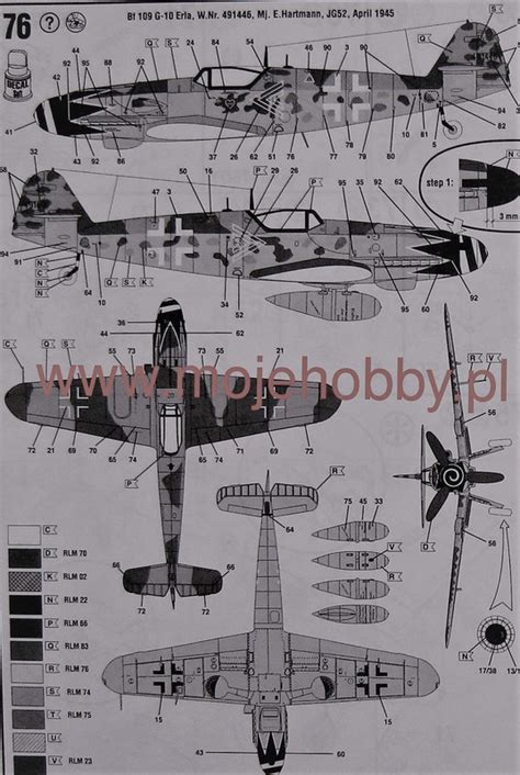 Bf-109G-10 "Erla", Erich Hartmann - Aviation Discussion & Research ...